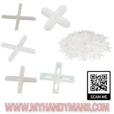 Image of 1.5mm, 2mm, 3mm, 4mm, 5mm, & 7mm Tile Spacers Wall & Floor Tile Spacers Easy Use