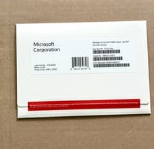 Image of Microsoft Windows Server 2019 Standard 16 Core DVD - Sticker Key.