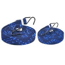Image of Premium Elastic Bungee Straps for Securing Luggage on Trucks and Bikes