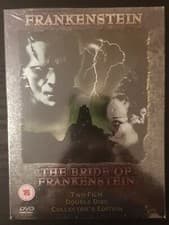 Image of Frankenstein and The Bride of Frankenstein DVD - Region 2/4 PAL - Sealed/New