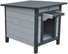 Image of  BUNNY BUSINESS Rabbit/Guinea Pig/Cat Wooden Hide House Run Hide - 50 x 42 x 43c