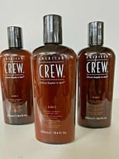 Image of American Crew 3-IN-1 Shampoo Conditioner & Body Wash 8.4 Oz  3 pack