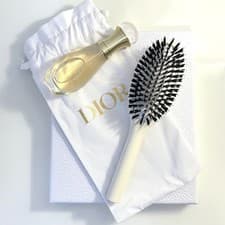 Image of CHRISTIAN DIOR ⭑ J’ADORE 40ml Hair Mist & White Hair Brush Pouch BOXED GIFT SET