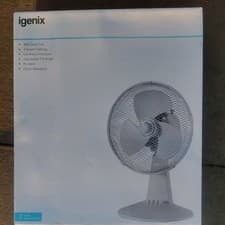Image of Igenix DF1210 12-inch Desk Fan - White