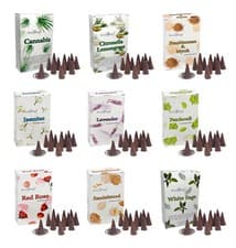 Image of STAMFORD Incense Dhoop Cones *Many Fragrance Insence Cone Scent Aromatherapy Spa