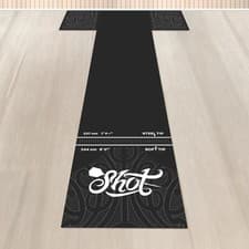 Image of Shot Professional T-Shape Rubber Darts Mat (UK)