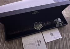 Image of ORIENT RN-AK0703E Classic Bambino Mechanical Automatic Watch Leather Band 40.5mm