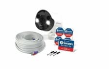 Image of Swann SWPRO-4KMSFB 4KUltra HD Thermal Sensing Spotlight Siren Bullet Camera CCTV