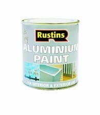Image of RUSTINS Aluminium Paint 250ml Assorted Size Names