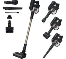 Image of HOOVER HF4P10P HF4+ Cordless Stick Vacuum Cleaner Lightweight 22.2v Black & Gold