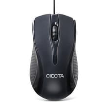 Image of Dicota Wired Mice Mouse 1200 DPI DPI USB Type-A Black D32011