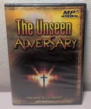 Image of The Unseen Adversary MP3 Audio CD by Heiser & Gilbert Watchers UFOs Gods NEW