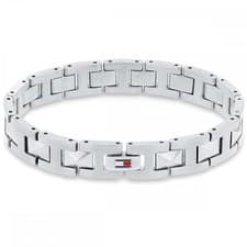 Image of Genuine Tommy Hilfiger Geometric Bracelet Stainless Steel 2790566 - 19cm