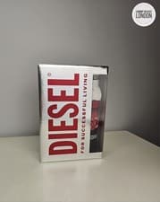 Image of Diesel Mens Boxer Shorts XL 3 Pack White Red Black Authentic Brand New RRP £50
