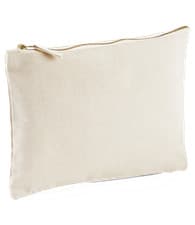 Image of Westford Mill Cotton Canvas Zip Up Accessory Pouch