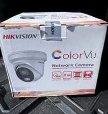 Image of NEW Hikvision DS-2CD2347G2-LU C 4MP Full-Color ColorVu AcuSense IP camera 2.8mm