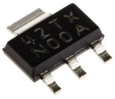 Image of 1 X LM340MP-5.0/NOPB Linear Voltage Regulator, 1A, 5 V 3+Tab-Pin,