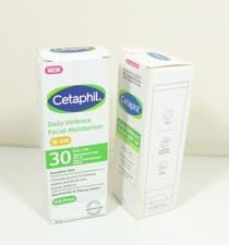 Image of Cetaphil Daily Defence Cream SPF 50 & Facial Moisturiser SPF30 - Twin Packs