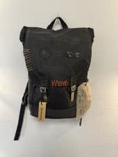Image of Converse Skateboard Backpack Black Utility Laptop Bottle Straps Pockets