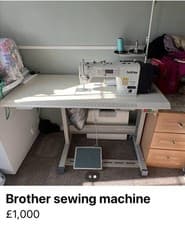 Image of Brother Sewing Machine