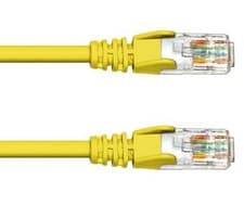 Image of 1.5M CAT 6a 10Gb S-FTP LSZH PATCH CABLE - YELLOW