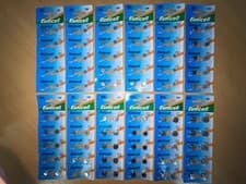Image of AG0 - AG13 Series Coin/Button Cell Batteries by Eunicell/T&E - Pk of 10 @ £1.29