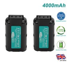 Image of 2x 7.4V 4000mAh Li-ion Battery for Paslode 902654 902600 B20543 IM250Li IM360Ci