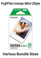 Image of FujiFilm Instax Mini Film 20 Shot - Various Bundle Packs