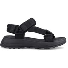 Image of Hush Puppies Kendra Textile Women's Black Sandals