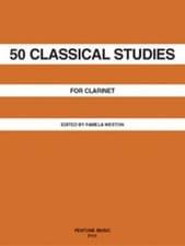Image of 50 Classical Studies Book [Softcover] Clarinet Fentone Music