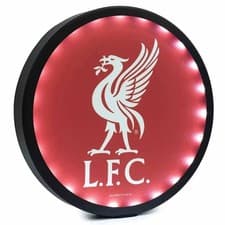 Image of Liverpool LED Light Crest Sign - Bedroom