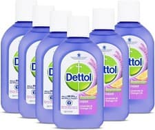 Image of Dettol - Disinfectant Liquid - Lavender & Orange 6x 500ml