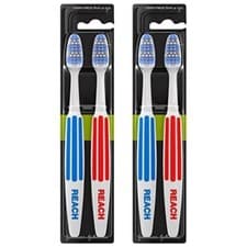 Image of Reach Listerine Interdental Toothbrush FIRM Full Head - (2 x Twin Packs)