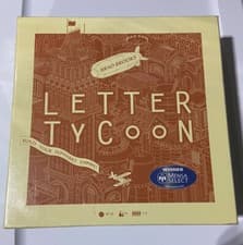 Image of Letter Tycoon Board Game 2015 Winner Mensa Select Breaking Games RARE NEW SEALED