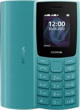 Image of Nokia 105 (2023) 2G Feature Phone - Cyan Blue - Unlocked - New