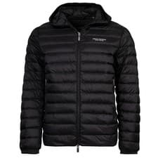Image of A|X ARMANI EXCHANGE Men's Down Jacket - Quilted Jacket With Hood, Zipper...