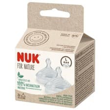 Image of NUK Nature Sense 2 Silicone Teats (Size : L)
