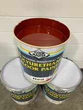 Image of INDUSTRIAL GARAGE/ WAREHOUSE FLOOR PAINT 5/10/20 LITRES VARIOUS COLOURS
