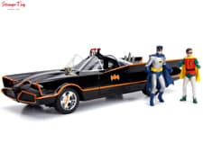 Image of Jada 98625 TV Series 1966 Batmobile 1:18 with Light's and Batman & Robi