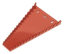 Image of Sealey Shark Tooth Teeth 15 Spanner Wrench Tool Wall Storage Rack Rail Tray,WR05