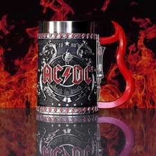 Image of ACDC Back in Black Tankard Mug