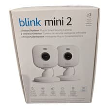 Image of Blink Mini 2 – Plug-in smart security camera, HD night view in colour, 2 Cameras