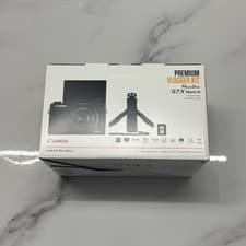 Image of Canon PowerShot G7 X Mark III 20.1MP - Black (Premium Vlogger Kit)