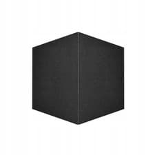 Image of LED Wall Light Black 10w 570lm Neutral White Ip54