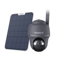 Image of Reolink Go PT Ultra Gray Solar Smart 4K 8MP 4G LTE PT Outdoor Battery Camera
