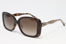 Image of Coach HC8334F-512013 Dark Tortoise 55mm Butterfly Women's Fashion Sunglasses