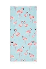 Image of Catherine Lansfield Flamingo Beach Towel