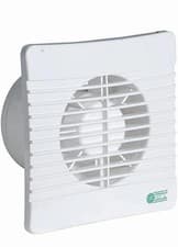 Image of Airvent Slimline Low Profile 100 mm 4-inch Bathroom Extractor Fan White