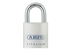 Image of ABUS Mechanical 80Ti/40Mm Titalium Padlock Keyed Alike Ka8012 ABUKA56222