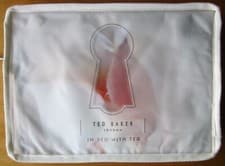 Image of TED BAKER Standard Pillowcase Pair COTTON CANDY PINK New